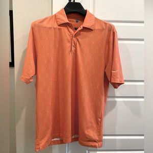Orange Nike Golf Polo